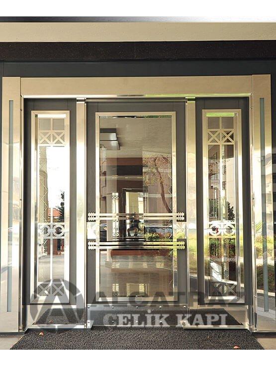 ABK-065 Kompozit Kaplama Apartman Bina Giriş Kapısı