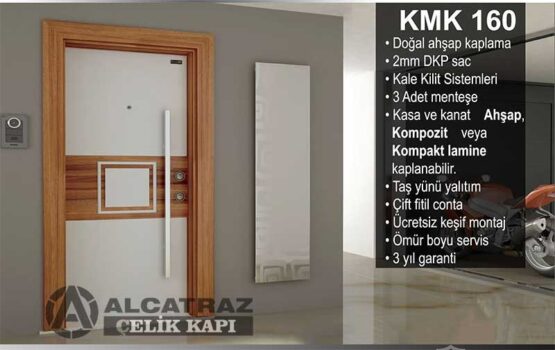 ABK-170 Kompozit Kaplama Apartman Bina Giriş Kapısı