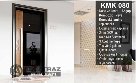 ABK-250 Kompozit Kaplama Apartman Bina Giriş Kapısı